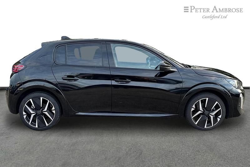 Black Used 2025 Peugeot 208 GT Hatchback | £20,250 (Fair price) - Image 1/3