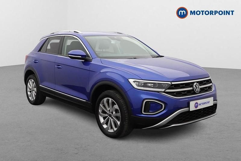 Blue Used 2023 VW T-Roc Style SUV | £20,099 (Good price) - Image 1/4