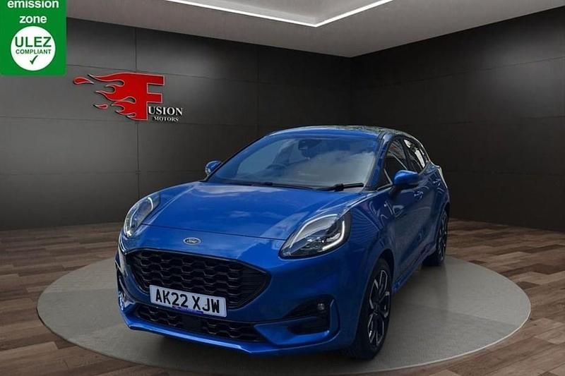 Blue Used 2022 Ford Puma ST-Line X SUV | £16,500 (Good price) - Image 1/1