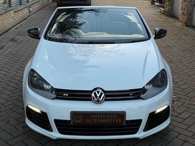 Used VW Golf Cabriolet R 2013 White Cabriolet