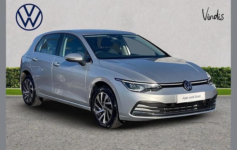 Silver Used 2022 VW Golf VIII Style Hatchback | £21,479 (Good price) - Image 1/3