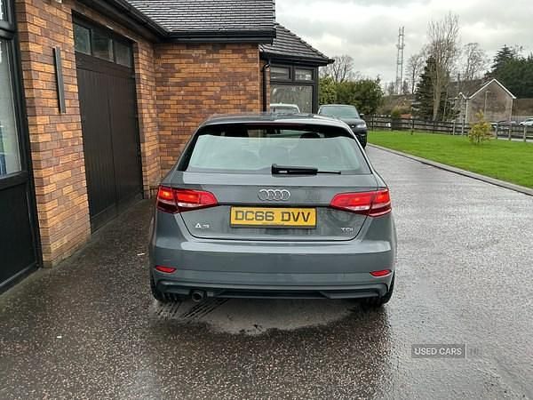 Used Audi A3 109 HP (80 kW) 2016 Grey Hatchback