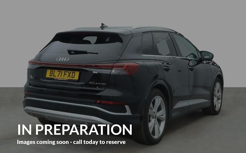 Used Audi Q4 e-tron S-Line 150 kW (204 HP) 2022 Black SUV