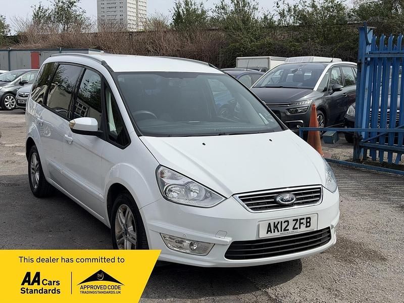 Used Ford Galaxy Zetec 115 HP (84 kW) 2012 White MPV