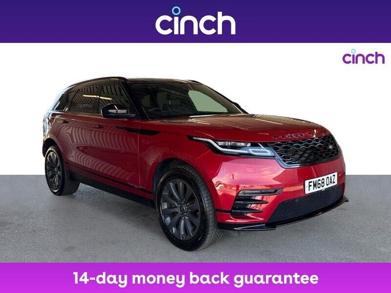 Red Used 2018 Land Rover Range Rover Velar R-Dynamic SUV | £20,899 (Fair price) - Image 1/3