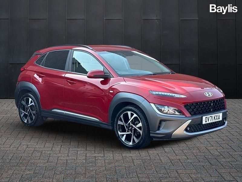 Red Used 2021 Hyundai Kona Premium SUV | £12,959 (Fair price) - Image 1/3