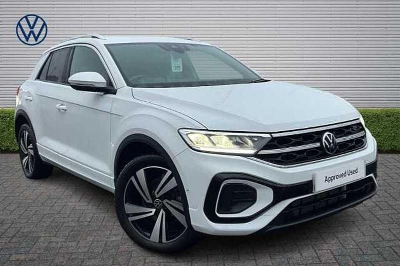 Used VW T-Roc R-line 150 HP (110 kW) 2025 White SUV