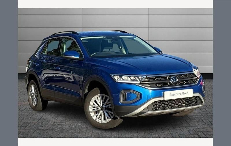 Blue Used 2023 VW T-Roc Life SUV | £16,940 (Fair price) - Image 1/3