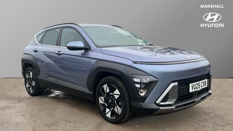 Used Hyundai Kona Advanced 129 HP (94 kW) 2025 Meta blue SUV