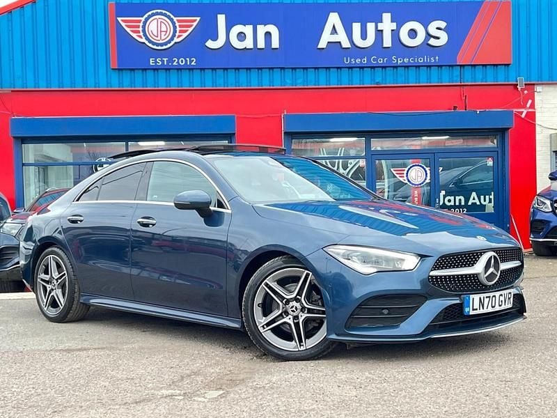 Used Mercedes CLA180 AMG Line Premium Plus 2020 Blue Sedan