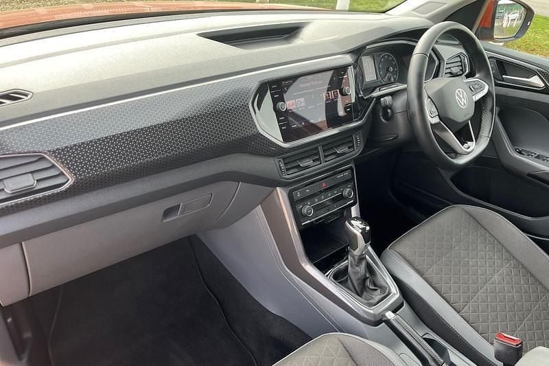 Used VW T-Cross SEL 2021 Orange SUV