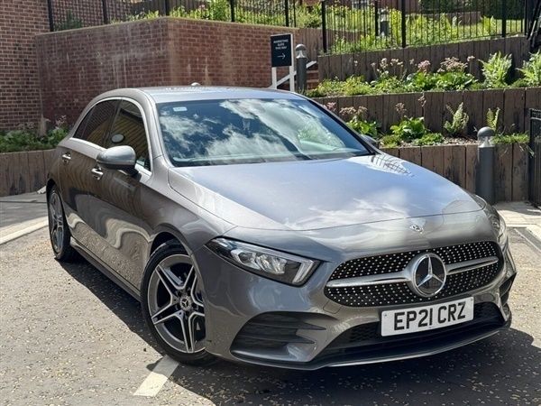 Grey Used 2021 Mercedes A200 AMG line Hatchback | £18,486 (Fair price) - Image 1/1