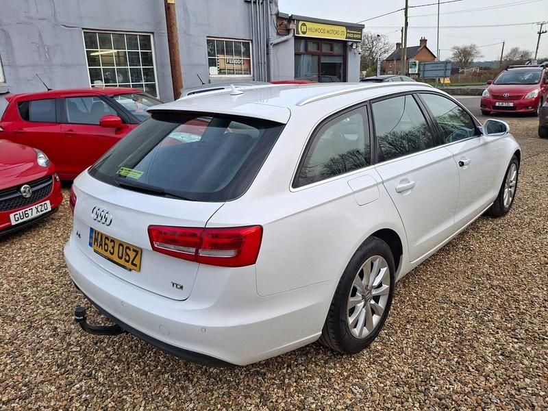 Used Audi A6 Design 177 HP (130 kW) 2013 White Estate