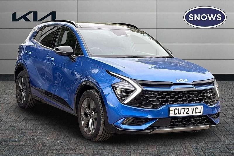 Blue Used 2022 Kia Sportage GT-Line S SUV | £25,986 (Fair price) - Image 1/4