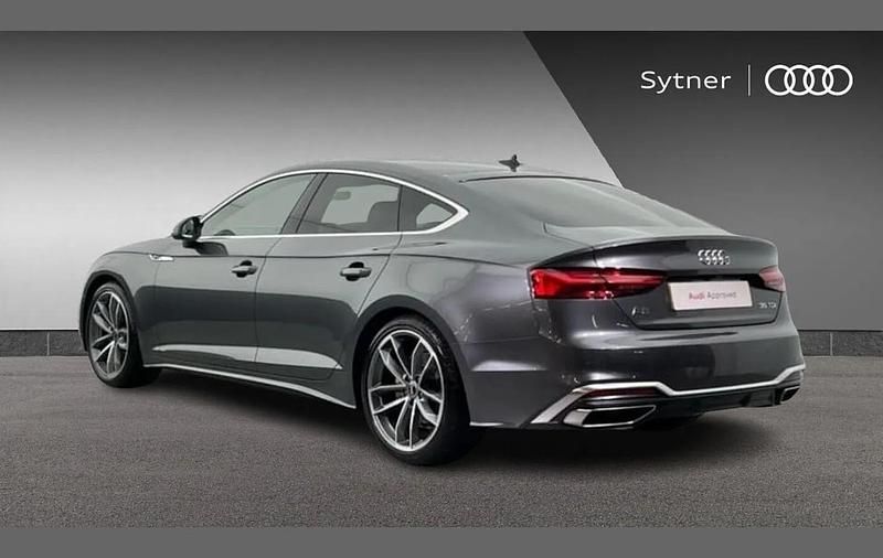 Used Audi A5 Sportback S-Line 161 HP (118 kW) 2022 Grey Hatchback