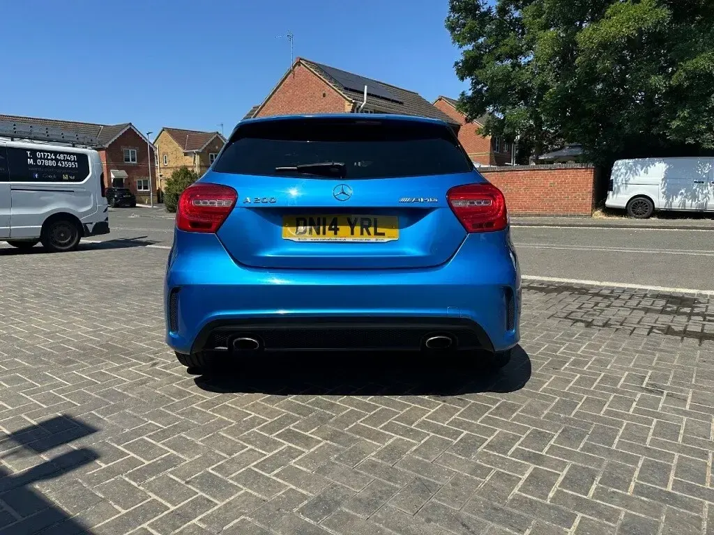 Used Mercedes A200 AMG 2014 Blue Hatchback