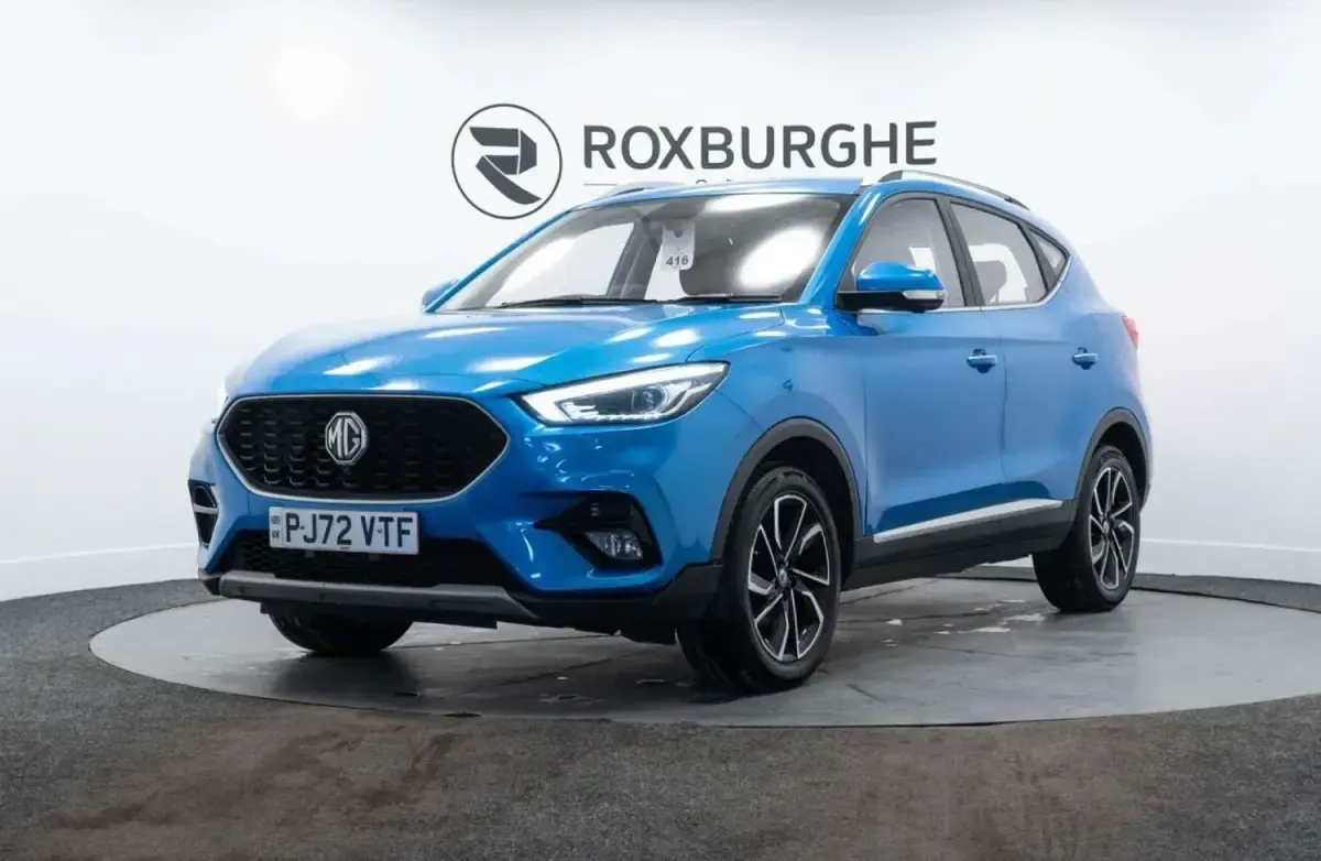 Usado MG ZS Exclusive 111 HP (81 kW) 2022 Azul SUV
