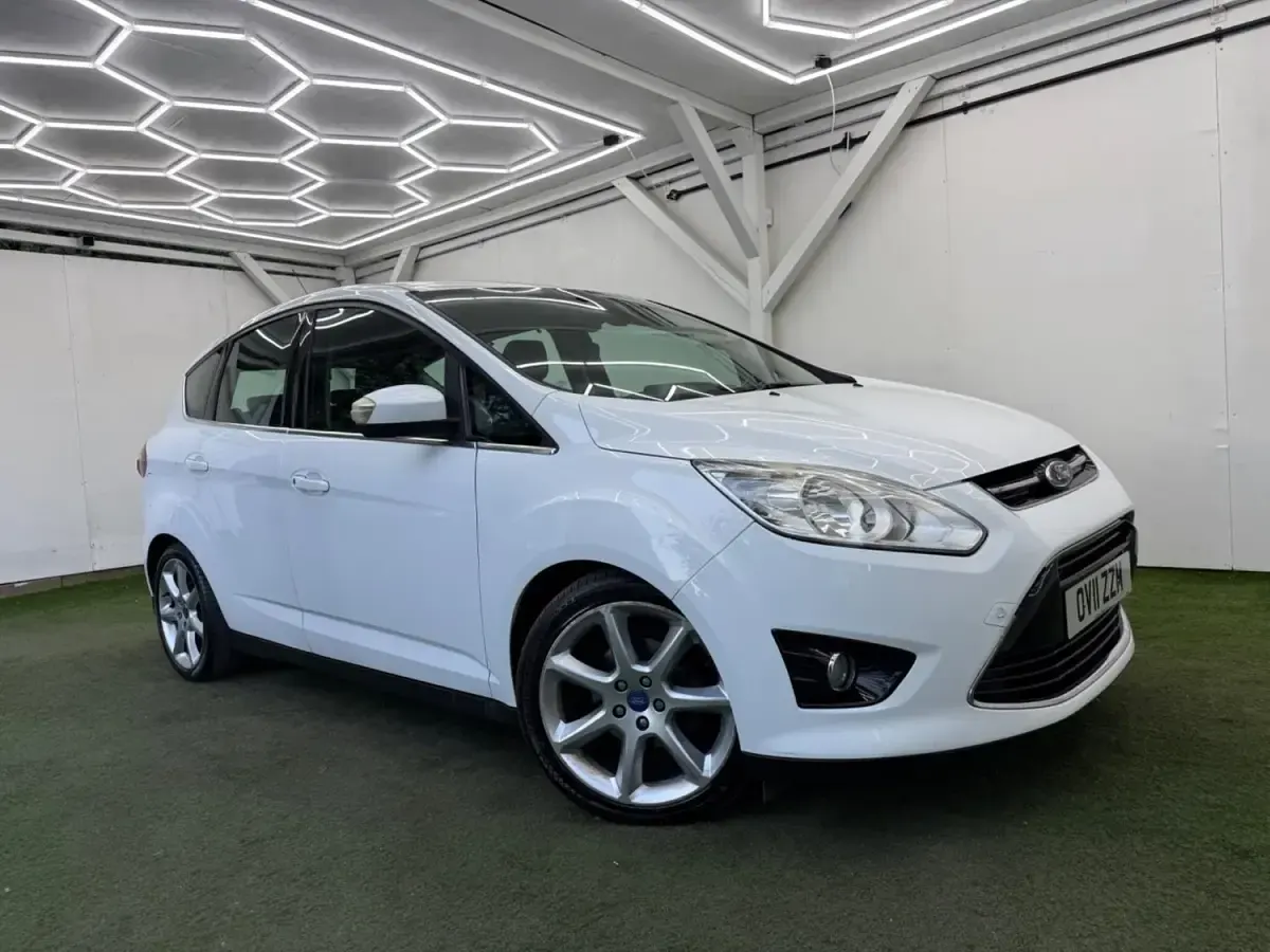 Begagnad Ford C-MAX Titanium 2011 Vit Minibuss