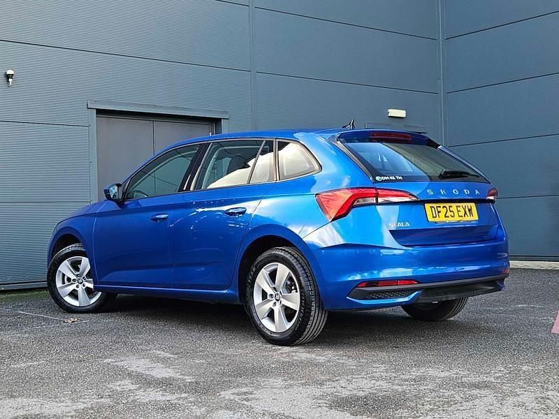 Used Skoda Scala SE 85 HP (62 kW) 2025 Blue Hatchback