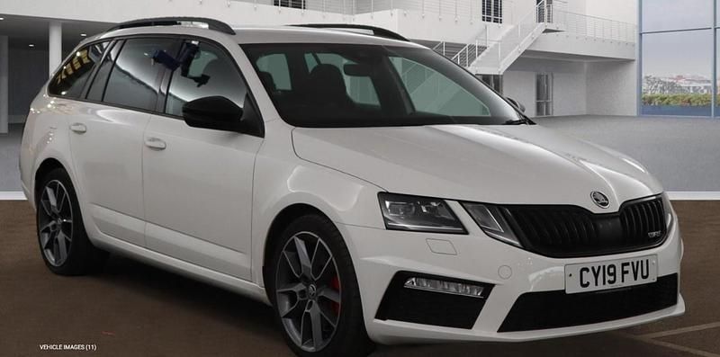 White Used 2019 Skoda Octavia vRS Estate | £23,299 (A bit pricey) - Image 1/1