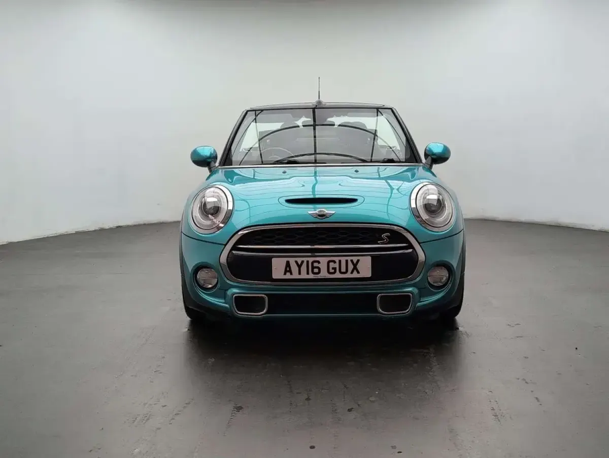 Used Mini Cooper S Cabriolet 2016 Turquoise Cabriolet