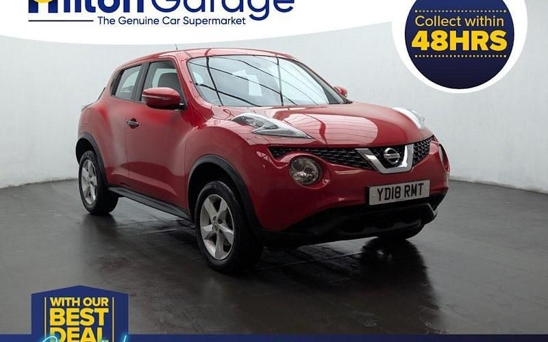 Used Nissan Juke Visia 94 HP (69 kW) 2018 Red SUV