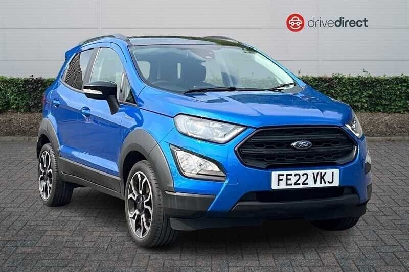 Blue Used 2022 Ford Ecosport Active SUV | £11,847 (Fair price) - Image 1/4