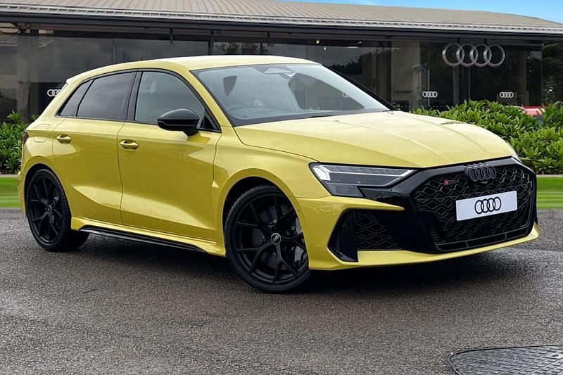 New Audi RS3 400 HP (294 kW) 2026 Yellow Sedan