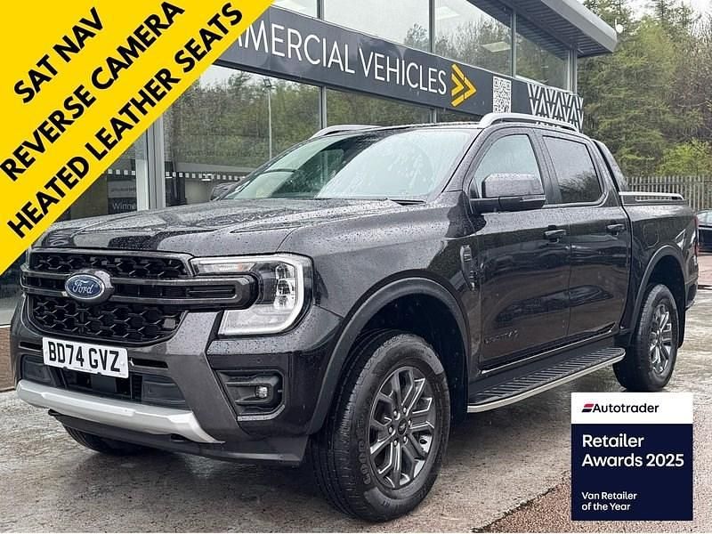 Used Ford Ranger Wildtrack 205 HP (150 kW) 2024 Black Pickup