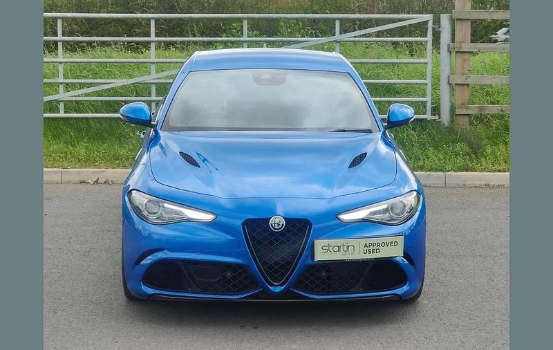 Used Alfa Romeo Giulia Quadrifoglio 510 HP (375 kW) 2022 Blue Sedan