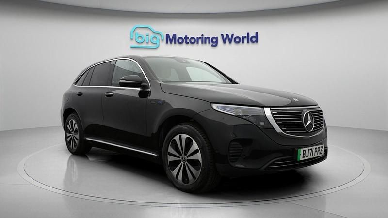 Used Mercedes EQC400 300 kW (408 HP) 2021 Black SUV