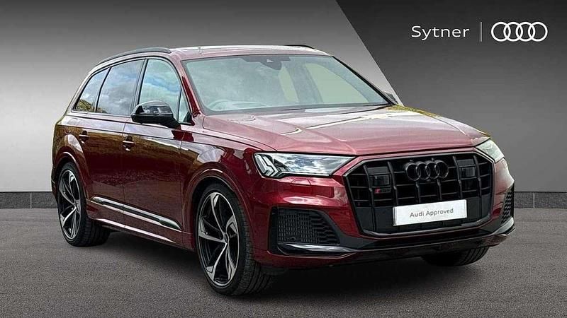 Red Used 2024 Audi SQ7 Black Edition SUV | £63,500 (Good price) - Image 1/4