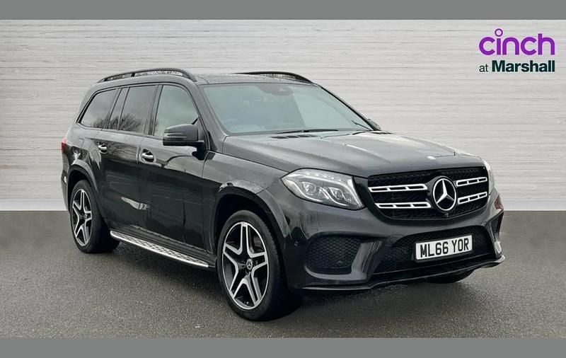 Black Used 2016 Mercedes GLS350 AMG line SUV | £27,579 (Fair price) - Image 1/4