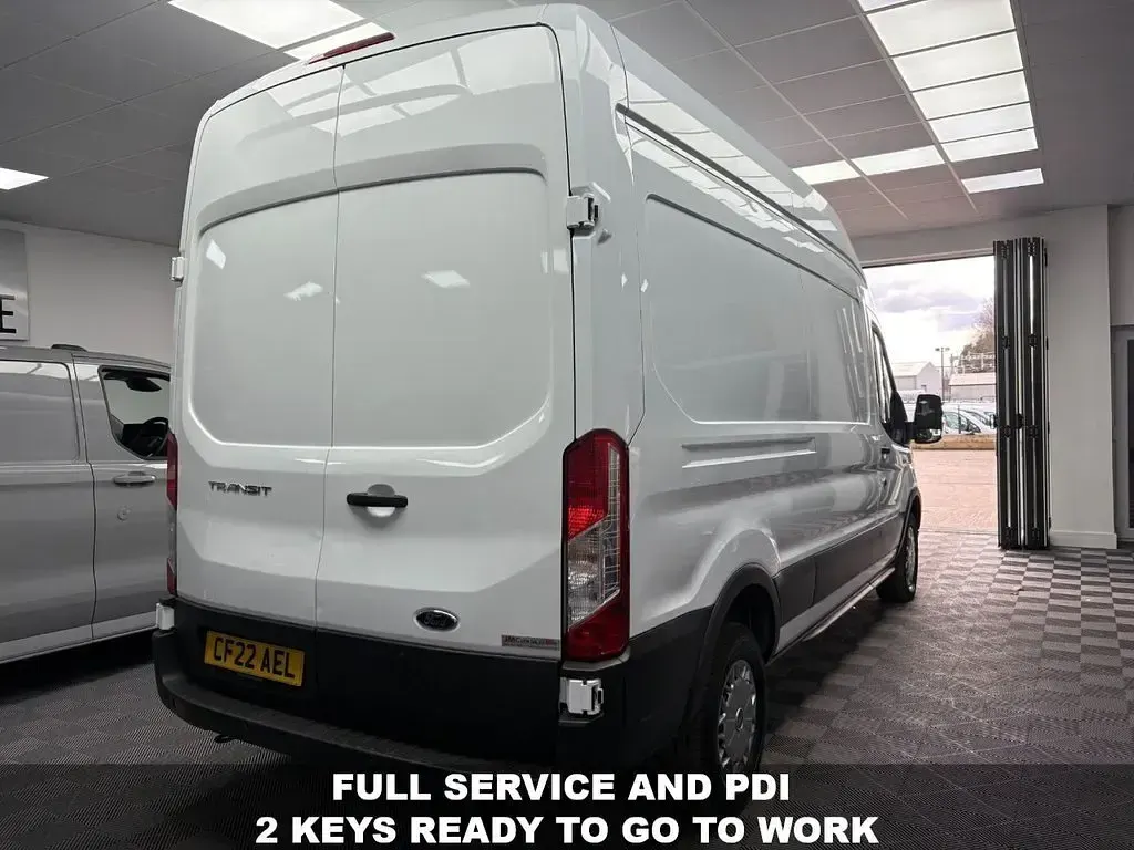 Used Ford Transit 130 HP (95 kW) 2022 White Van