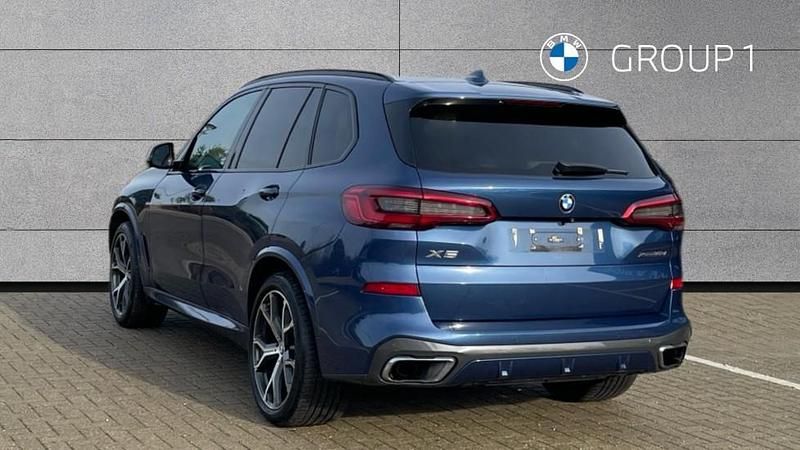 Used BMW X5 M Sport 261 HP (191 kW) 2019 Blue SUV