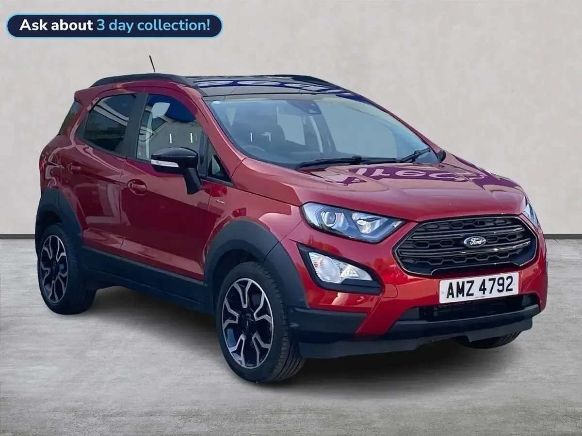 Begagnad Ford Ecosport Active 125 HK (91 kW) 2023 Röd SUV