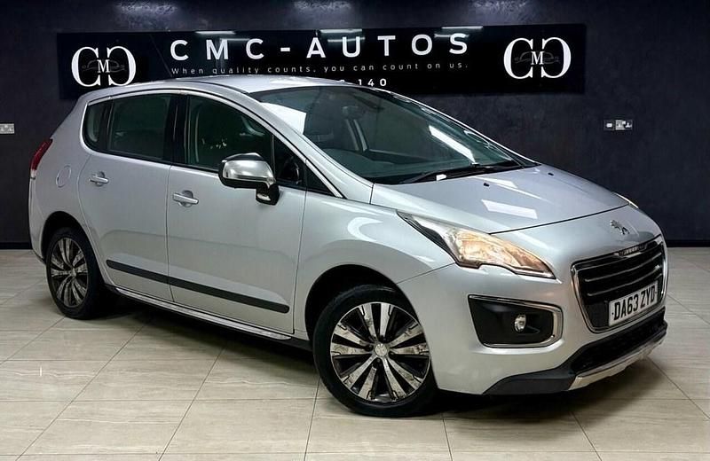 Silver Used 2014 Peugeot 3008 Active SUV | £4,790 (Fair price) - Image 1/4