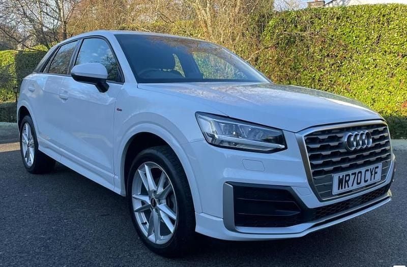 White Used 2020 Audi Q2 S-Line SUV | £17,299 (Good price) - Image 1/3