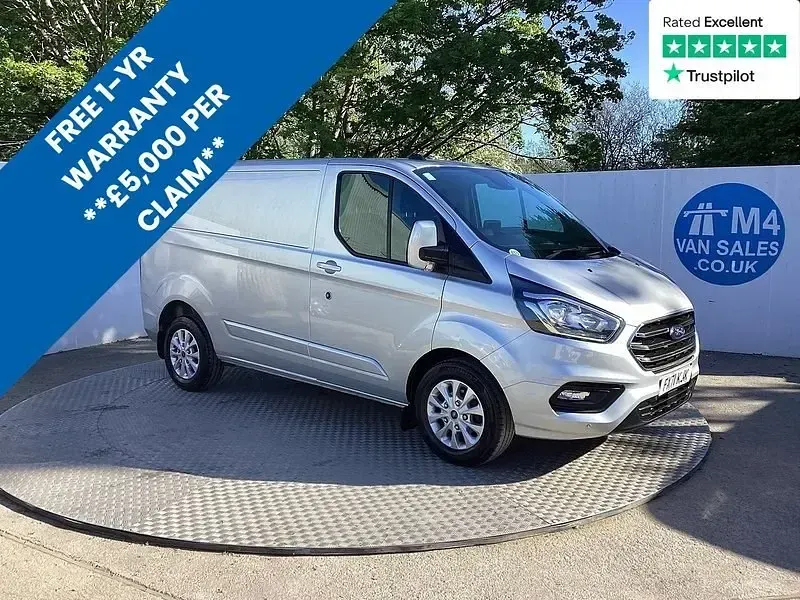 Usado Ford Transit Custom Limited 130 HP (95 kW) 2021 Prateado Van
