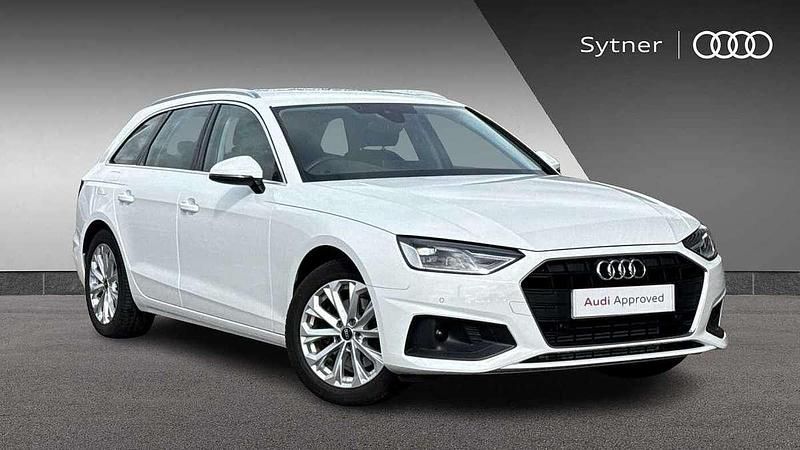 White Used 2022 Audi A4 Comfort Estate | £23,750 (Super price) - Image 1/4