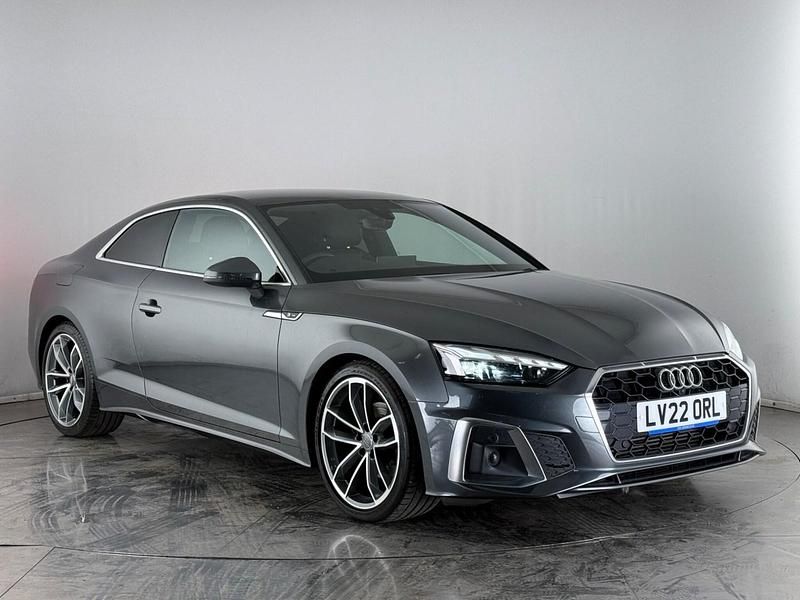 Used Audi A5 S-Line 245 HP (180 kW) 2022 Grey Coupe