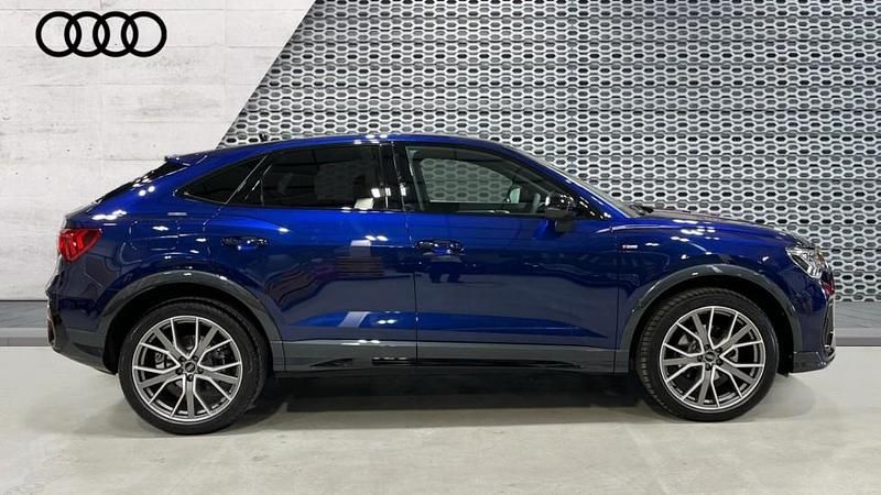 Used Audi Q3 Sportback Black Edition 150 HP (110 kW) 2025 Blue SUV