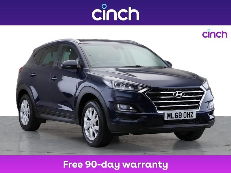 Blue Used 2018 Hyundai Tucson SE SUV | £10,649 (Fair price) - Image 1/3