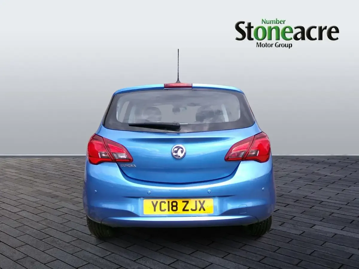 Used Vauxhall Corsa 75 HP (55 kW) 2018 Blue Hatchback