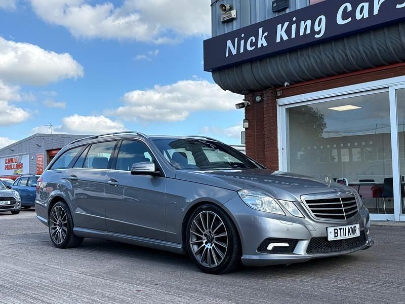 Iridium silver Used 2011 Mercedes E250 Estate | £5,475 (Fair price) - Image 1/4