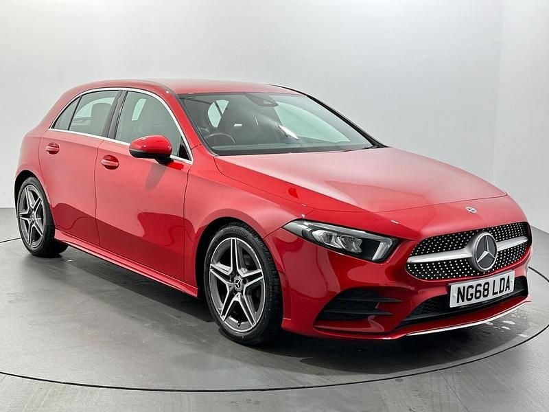 Red Used 2019 Mercedes A200 AMG line Hatchback | £13,540 (Good price) - Image 1/3