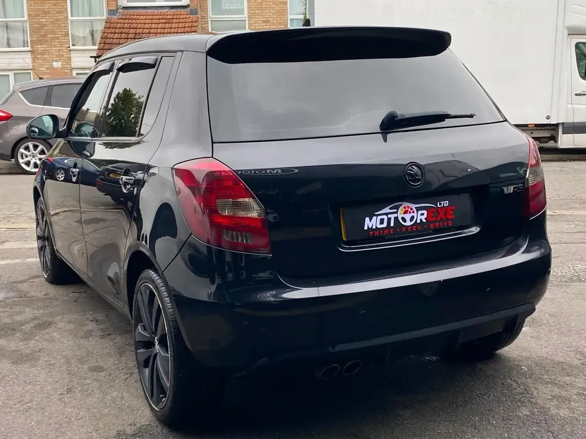 Used Skoda Fabia vRS 180 HP (132 kW) 2014 Black Hatchback