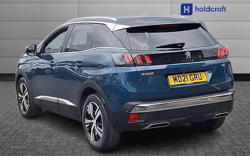 Used Peugeot 3008 GTi 131 HP (96 kW) 2021 Blue SUV