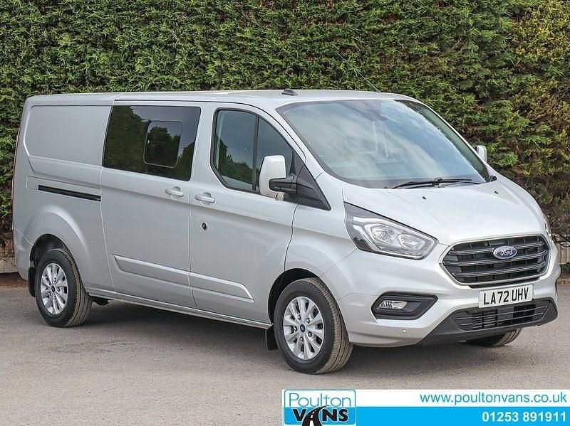 Silver Used 2023 Ford Transit Custom Limited Van | £21,950 (A bit pricey) - Image 1/3