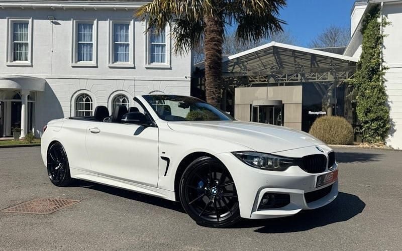 Used BMW 420 M Sport 190 HP (139 kW) 2020 White Cabriolet